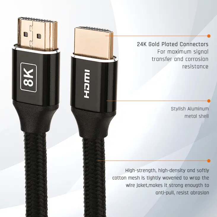 8K 60Hz HDMI Kabel