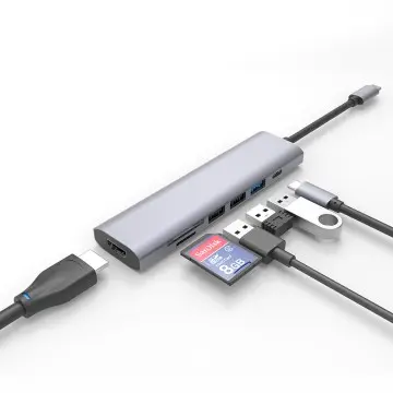 Factory OEM LOGO 7 in 1 Type-C Multi-Port Adapter