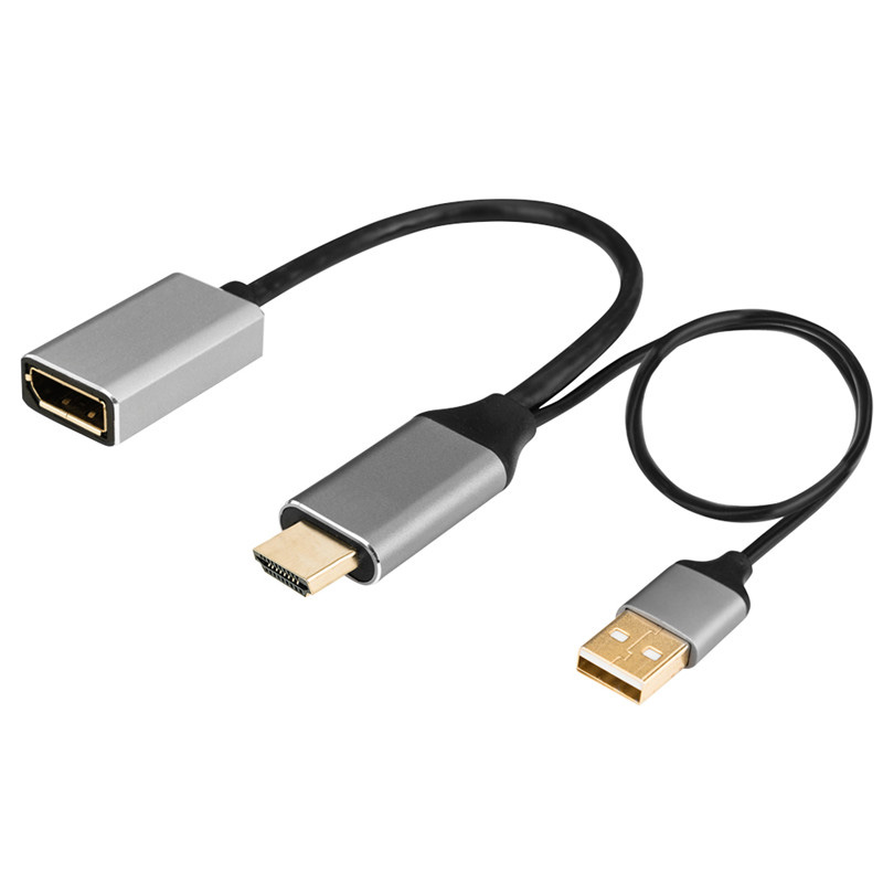 4K60Hz HDMI To Displayport Port Adapter Cable With Usb.jpg