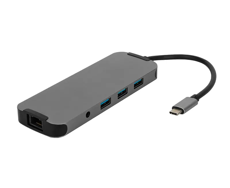 4K Ultra HD USB Type-C 9 in 1 Multi-Ports Combo Hubs