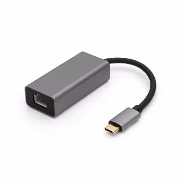 Portable USB Type C To RJ45 Gigabit Ethernet Lan Network Adapter