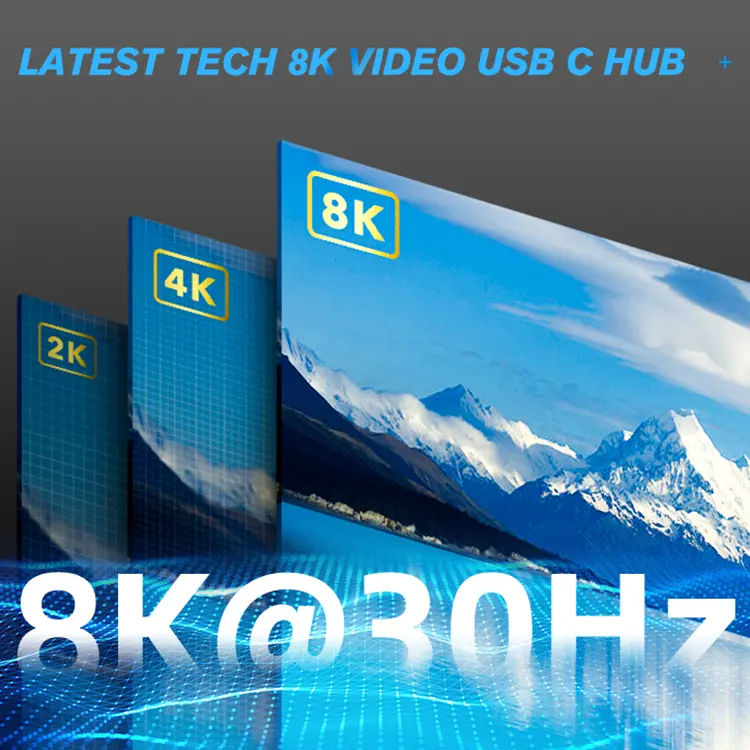8K UHD USB Type-C Adapter