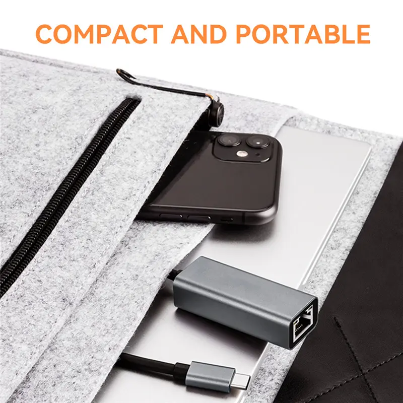 USB Type C to Gigabit Ethernet Adapter