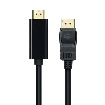 Gold-plated 1.8M DisplayPort Male to 4K HDMI Male Cable