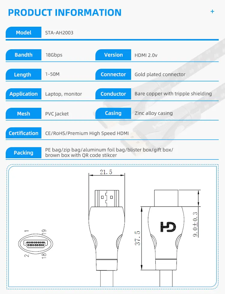 4K HDMI Cable