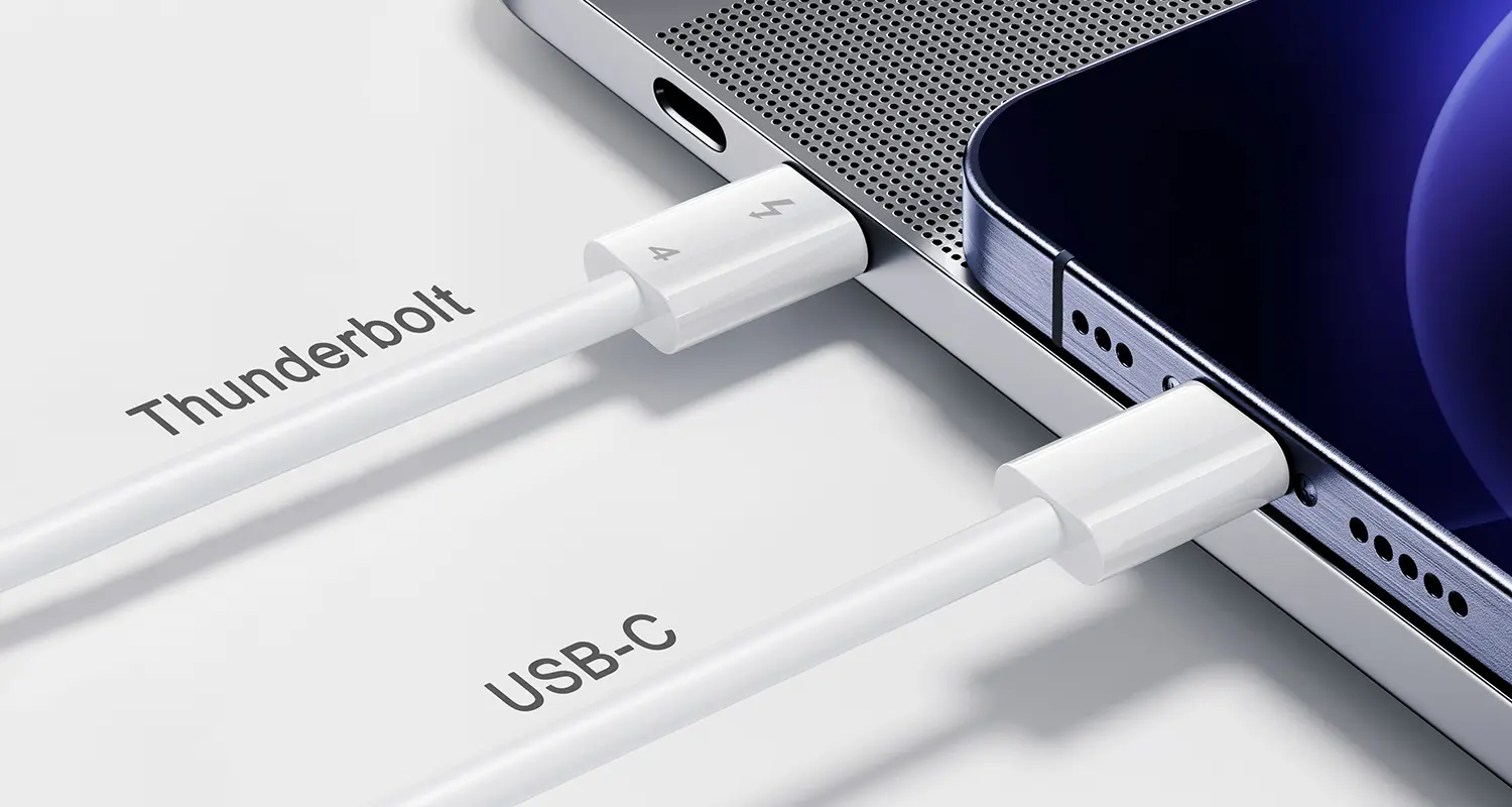 The difference between Thunderbolt and USB-C
