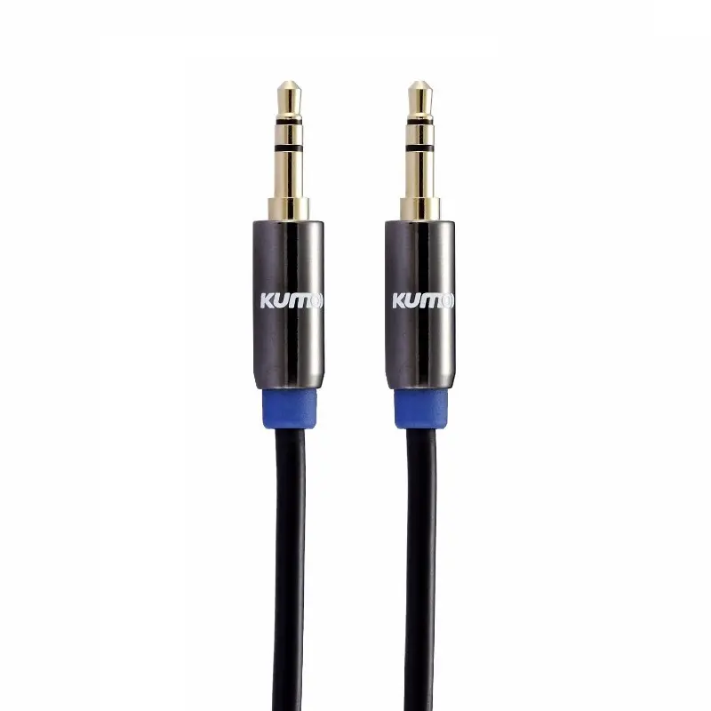 24K Gold Plated 3.5MM Stereo Male To Male ...