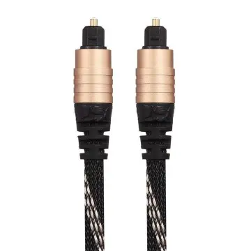 24K Gold-plated Toslink Digital Optical Audio Cable