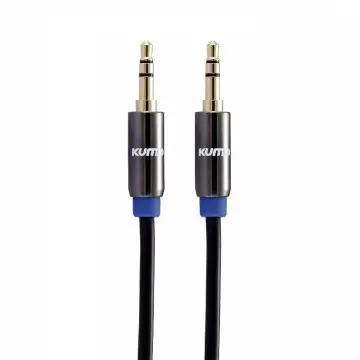 24K Gold Plated 3.5MM Stereo Male To Male Audio Cable For iPad MP3 player speakers