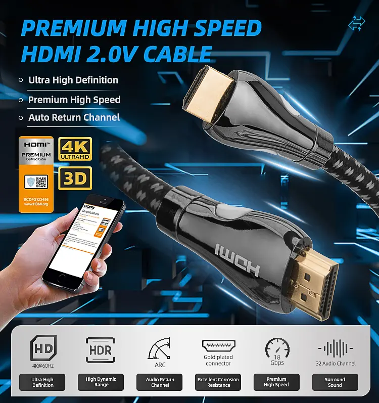 Premium 4K HDMI Cable