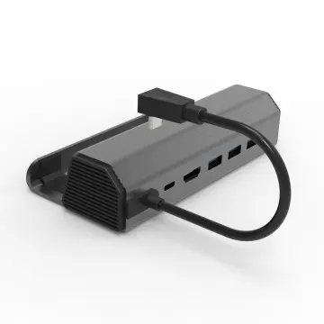 6 in 1 Steam Deck Docking Station with PD HDMI Ethernet USB 3.0