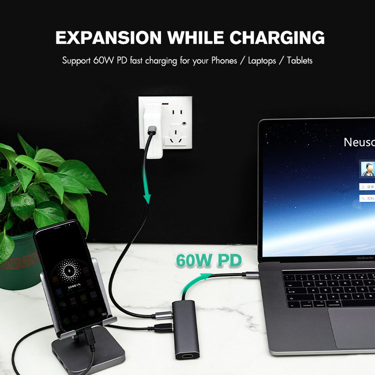 7 in 1 USB Type C Hub