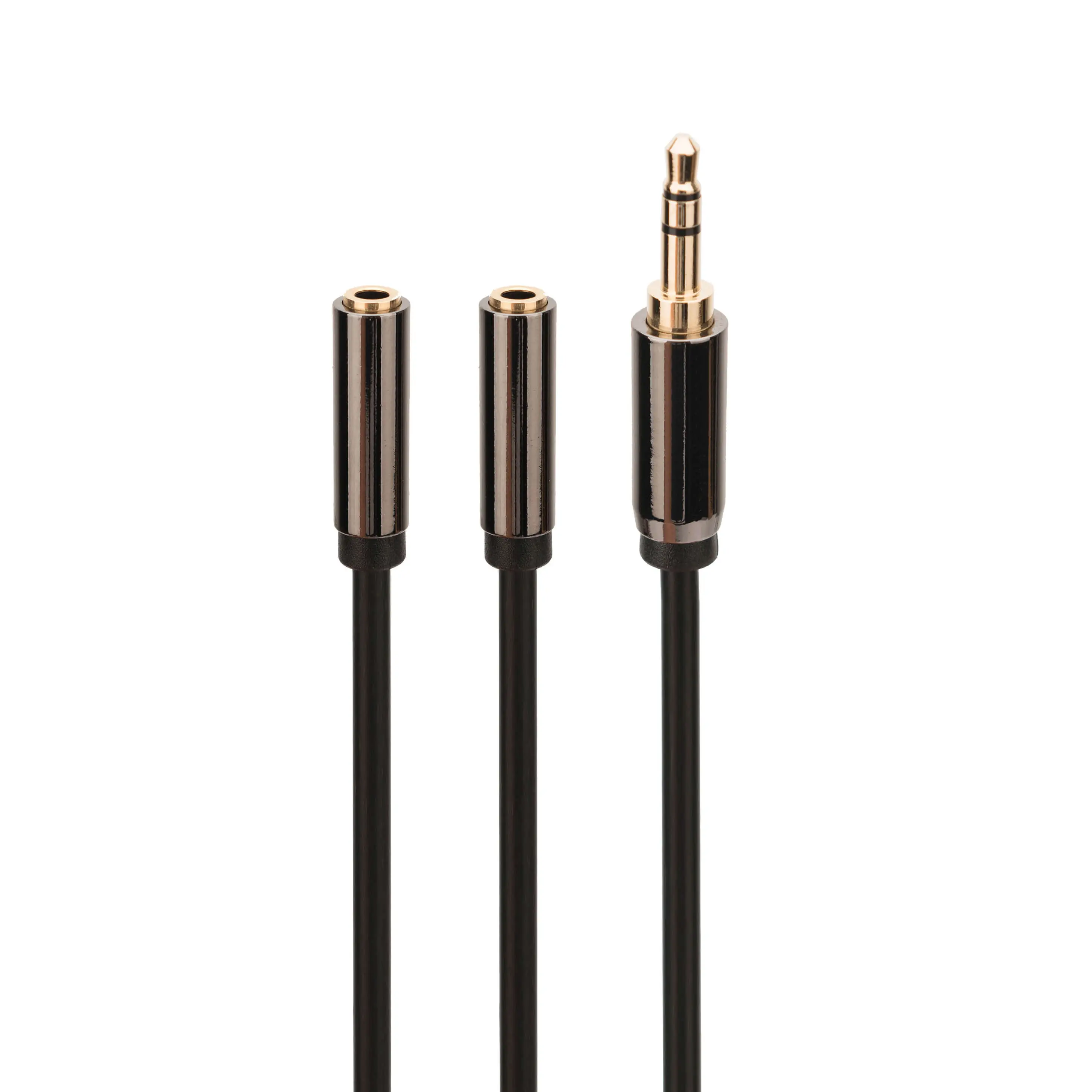 Male 3.5MM to Dual Female 3.5MM Stereo Aud...