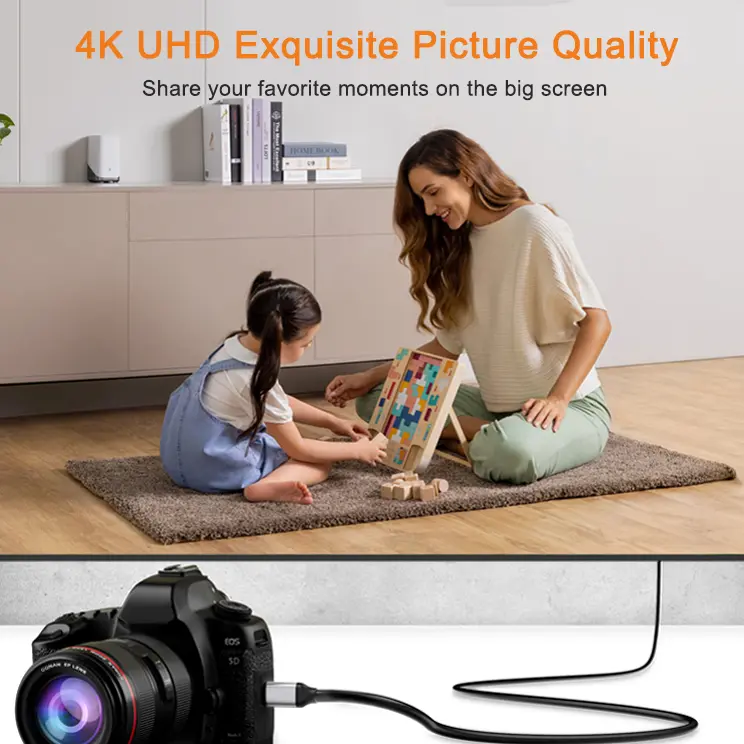 4K UHD Micro HDMI to HDMI Cable