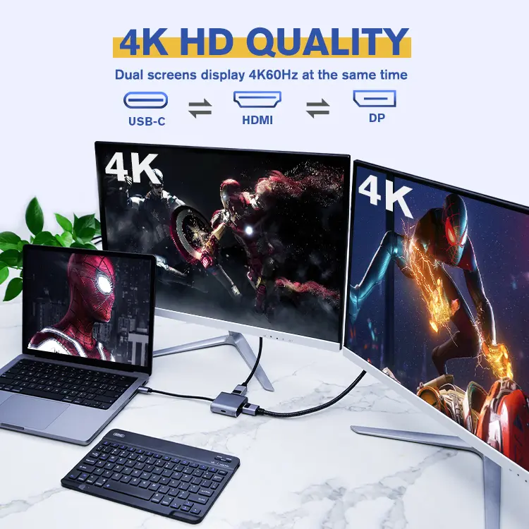 8K UHD USB Type-C Adapter