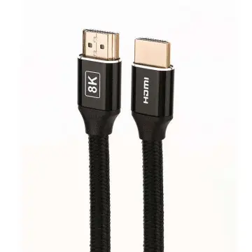 3FT Ultra High Speed 8K HDMI Cable Certified HDMI 2.1 Braided Cord