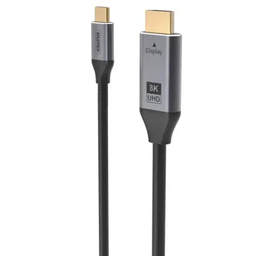 Gold Plated 1.8M USB 3.1 Type C Male To HDMI Male Adapter Cable
