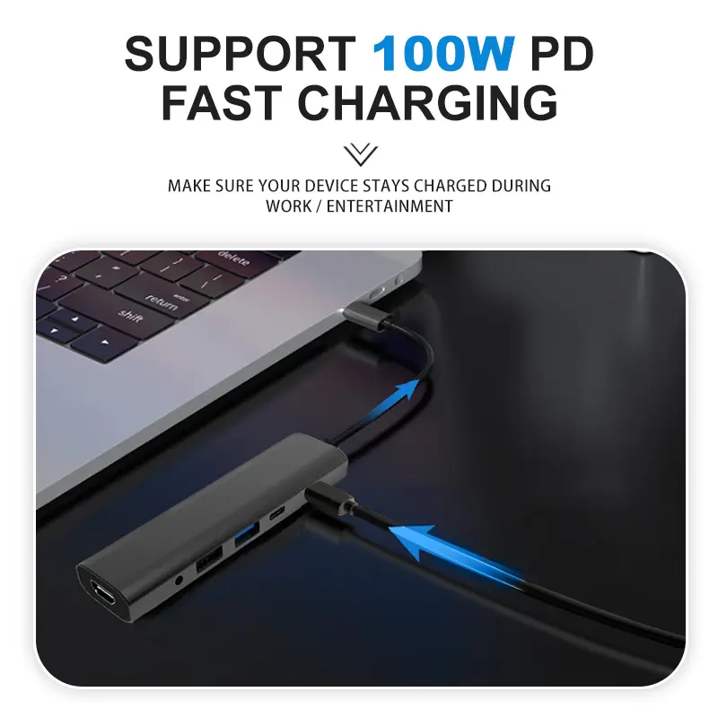 6 Port Docking Station
