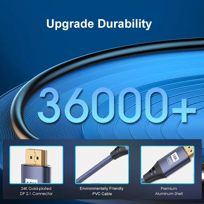 Sinseader 16K DisplayPort Cable