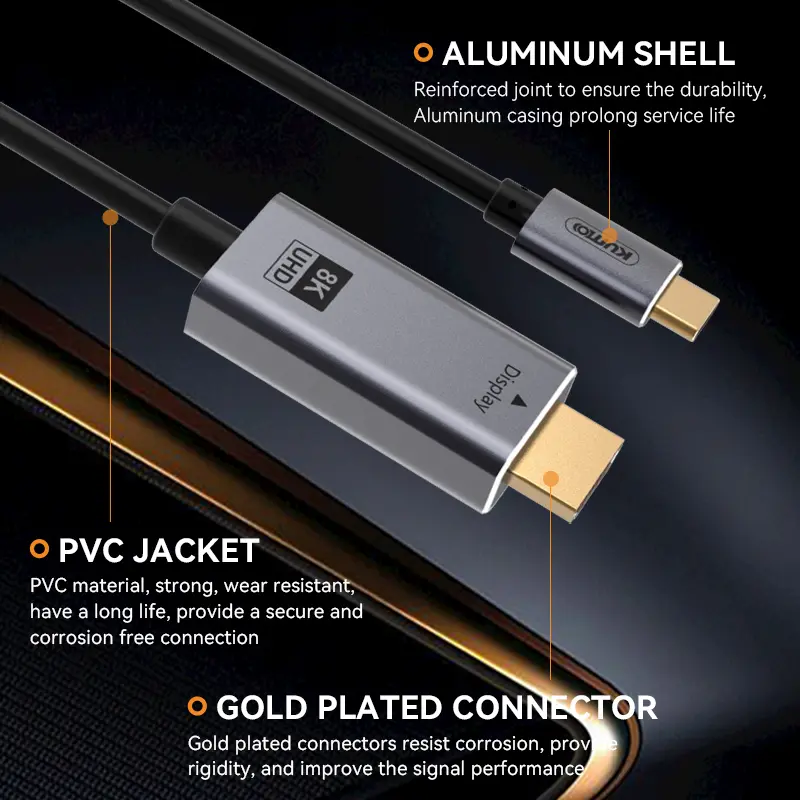 USB Type-C to 8K HDMI Cable