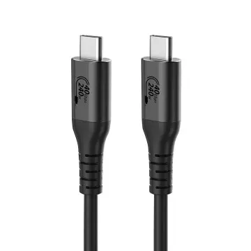 40Gbps 8K@60Hz Type-C to Type-C Fast Charging Cable USB 4.0 Data Cable