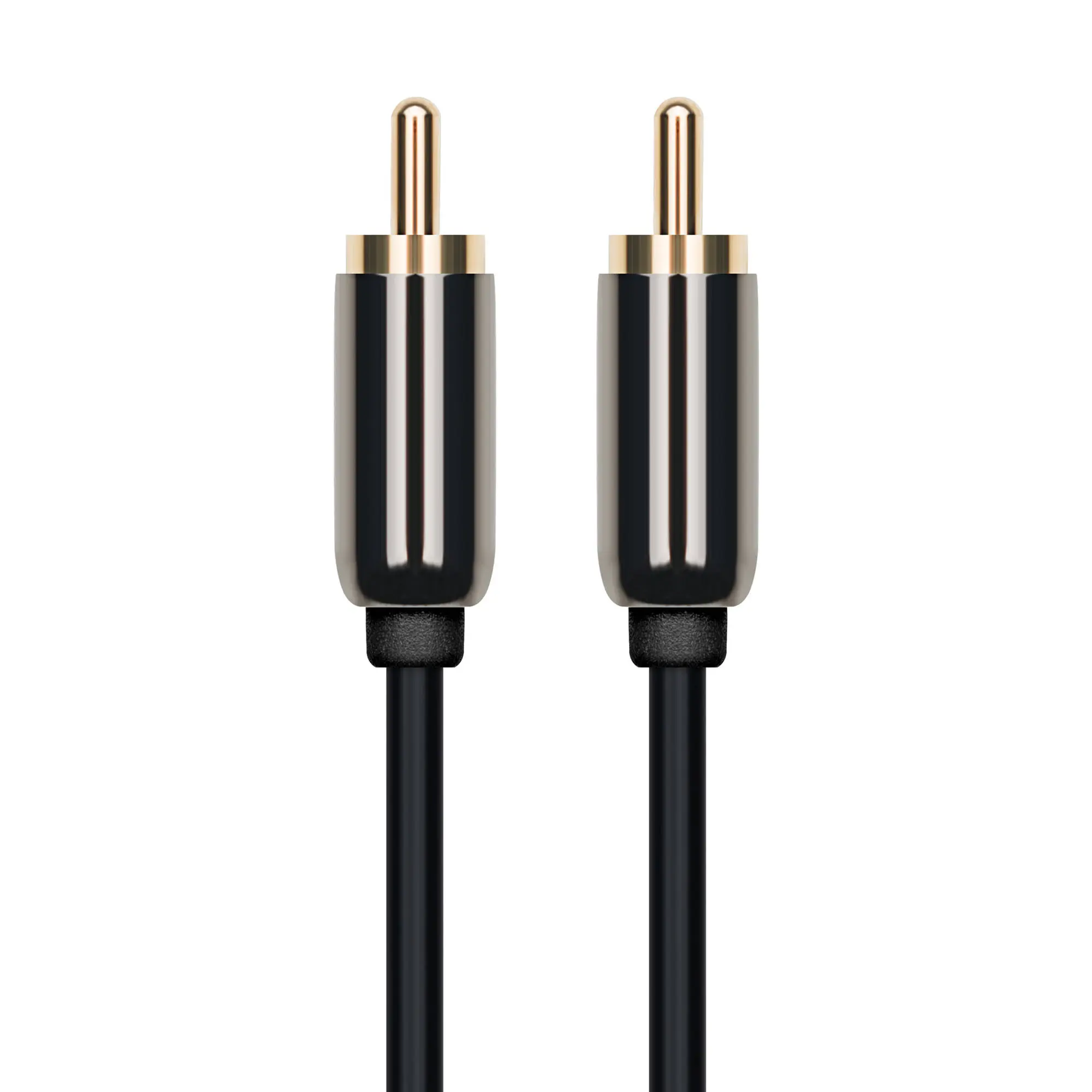 24K Gold Plated Male To Male Car Audio RCA...