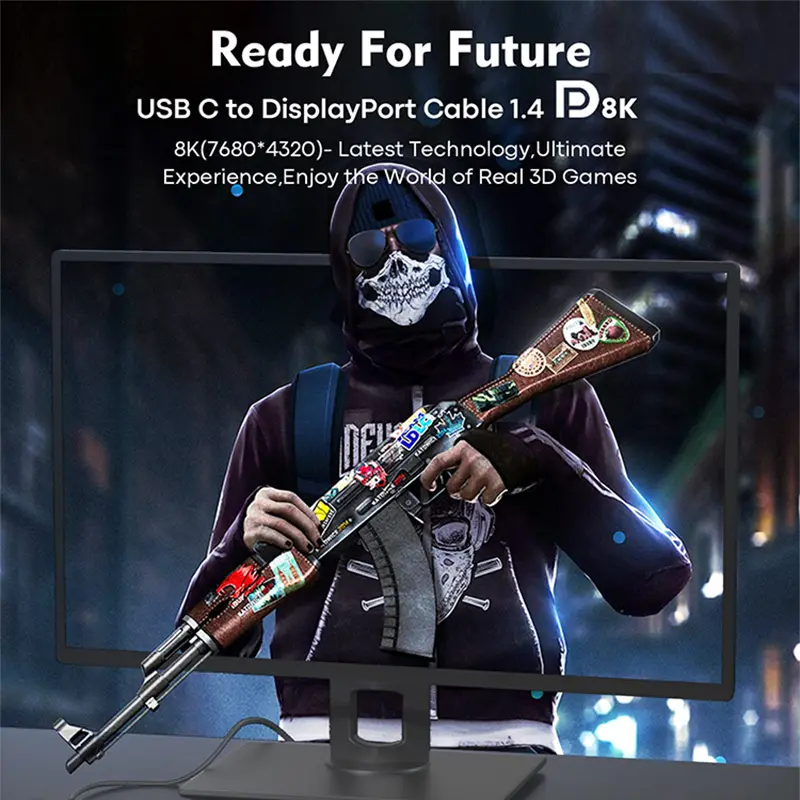 Type-C to Displayport 1