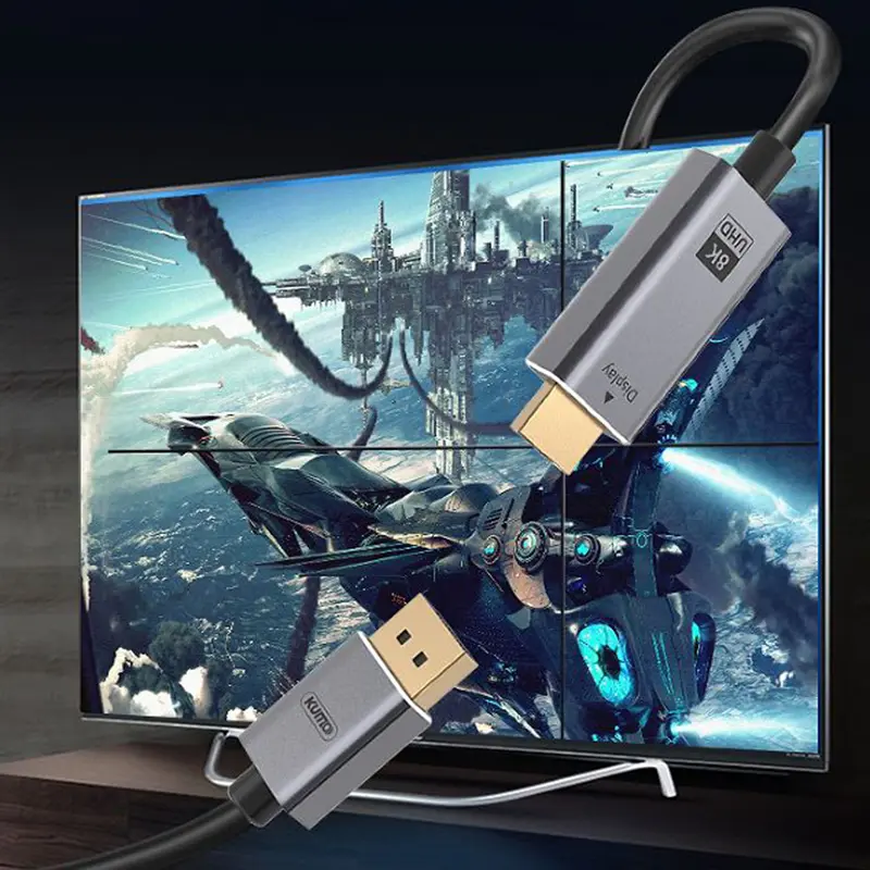 8K Display Port 1.4 to HDMI Cable 8K60Hz 3...
