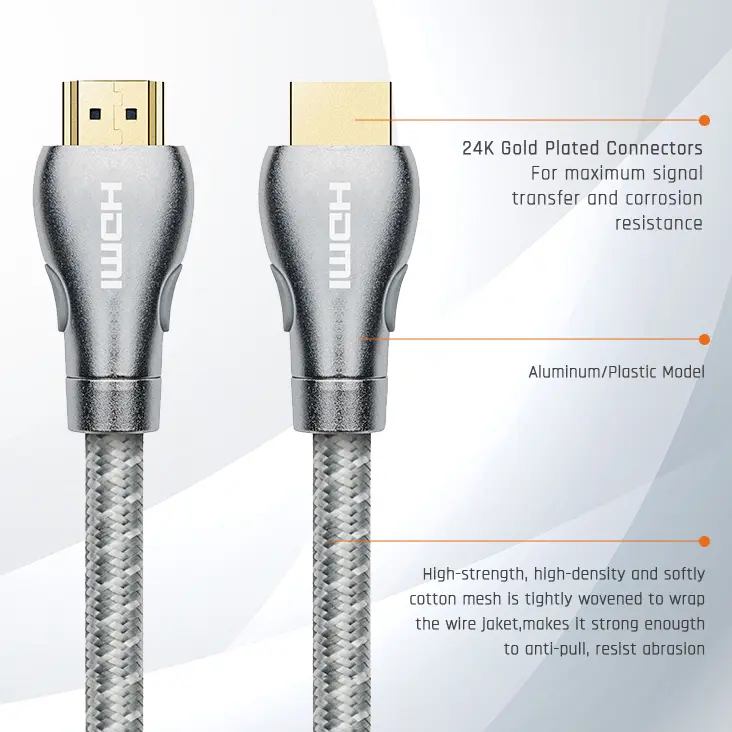 4K HDMI Braided Cable