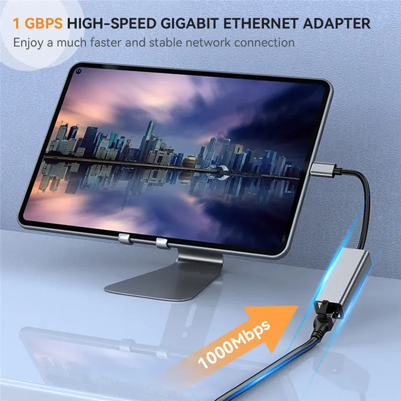 USB Type-C to Gigabit Ethernet Adapter