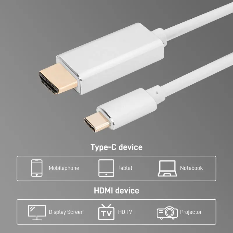 Type C to 4K HDMI Kabel