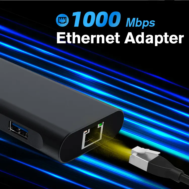 5 in 1 USB Type C Hub
