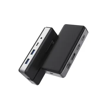9 in 1 USB C Hub triple Monitor for Laptop with 4K HDMI&DP USB C Adapter