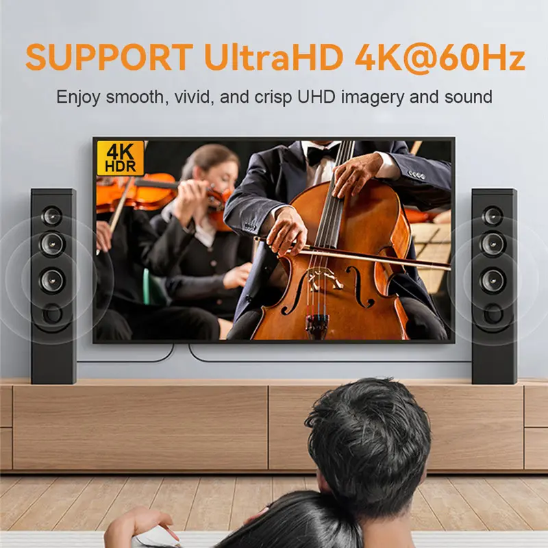 Displayport to 4K@60Hz HDMI Cable