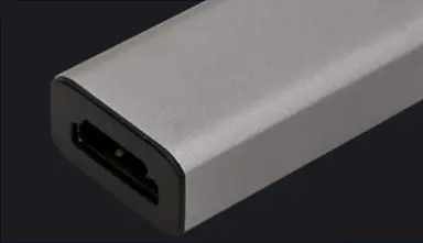 Aluminum Casing DP to HDMI Adapter