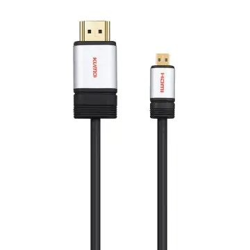 Aluminum 4K@60Hz Micro HDMI Type D to Type A HDMI Cable