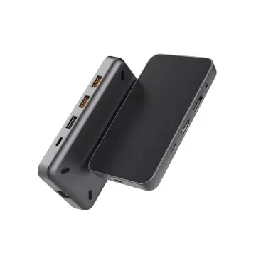 USB4 type C Docking Station 8K HDMI and DP USB C Hub with 10G data and 2.5G Ethernet for Windows and IOS system Laptop, Notebook, MacBook, Surface Computers.