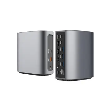 17 in 1 MST triple 4K USB4 Docking Station with Power Delivery