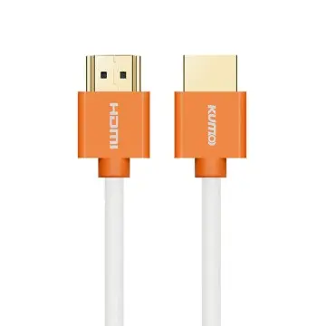 1M 1.8M 2M 3M 5M Plastic Molding 4K*2K Slim HDMI Cable