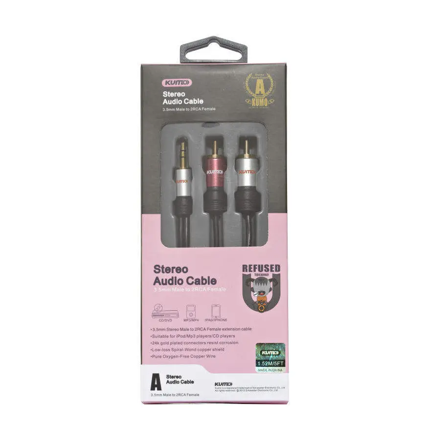 3.5MM Plug To 2 RCA Plug Stereo Audio Extension Cable.jpg