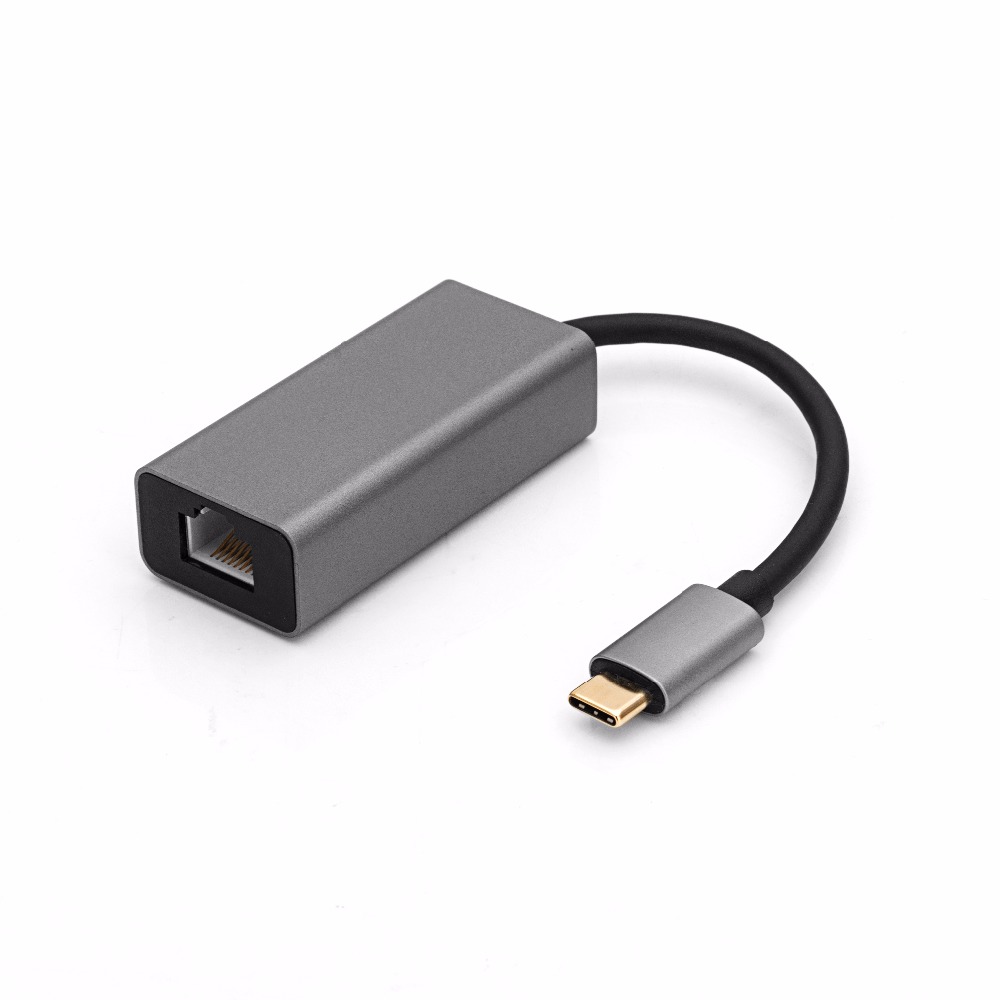 Portable USB Type C To RJ45 Gigabit Ethern...