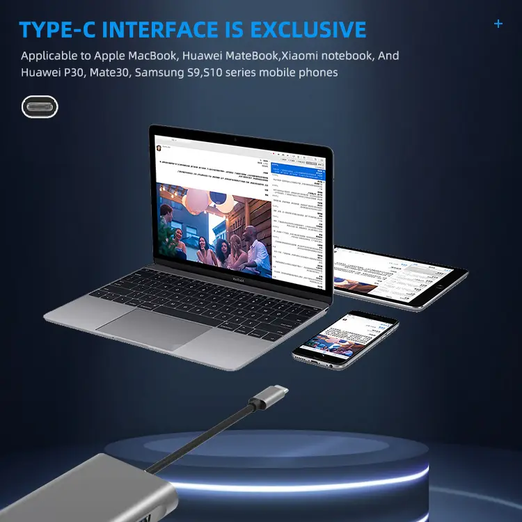 8 in 1 USB Hub