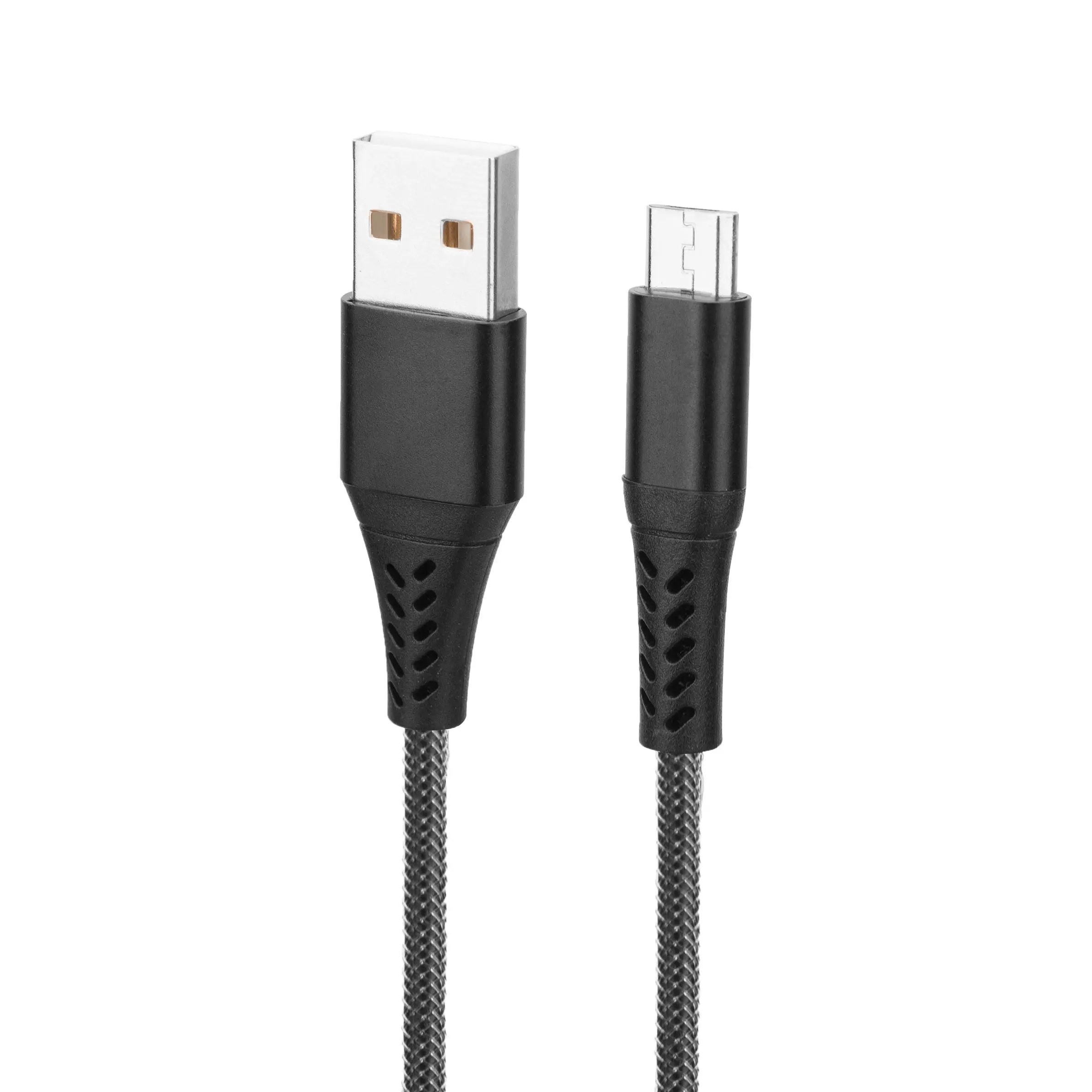 Nylon Braided 2.4A Usb Data Cable USB 2.0 ...