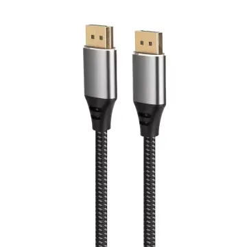 High Quality Braided 8K@60HZ DisplayPort To DisplayPort Cable