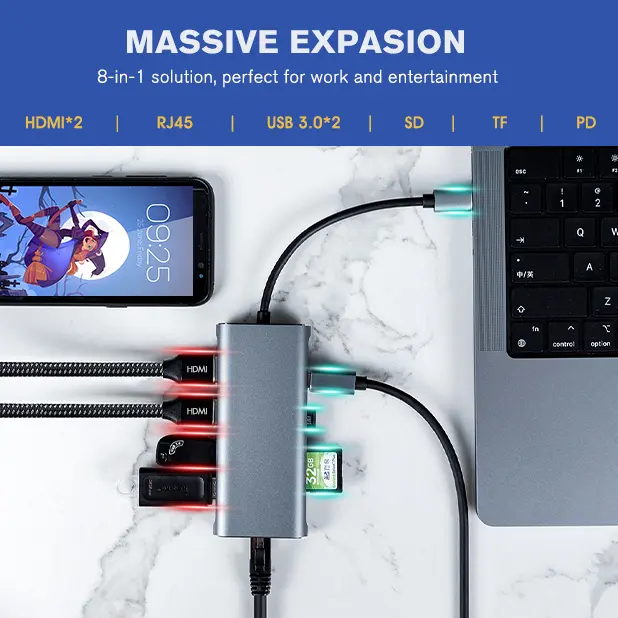 8 in 1 Adapter